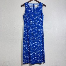 Cottagecore Midi Dress Vtg 90s 6 Ditsy Floral Country Homestead Trad Wife Garden