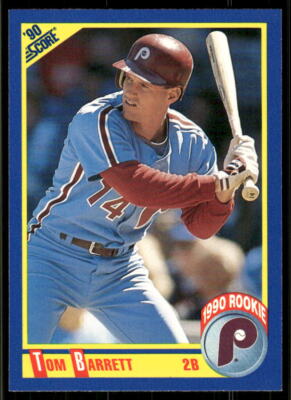 1990 Score #633a Tom Barrett