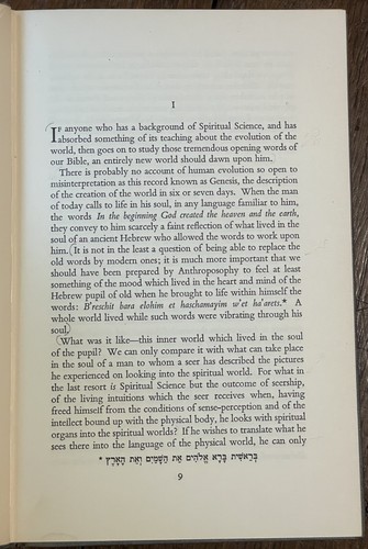 GENESIS - Rudolph Steiner, 1st 1959 - CLAIRVOYANCE, SPIRITUAL HIERARCHY, EARTH - Imagen 5 de 10