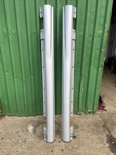 07-11 MERCEDES C220 W204 SALOON PASSENGER SIDE SKIRT SILVER 775 (SCRATCHED)