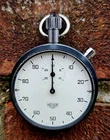 VINTAGE HEUER Cal 7700 30minute PROFESSIONAL STOP WATCH circa 1970