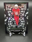 2024 Obsidian BLACK STAINED GLASS CASE HIT SSP Marvin Harrison Jr Rookie RC #15