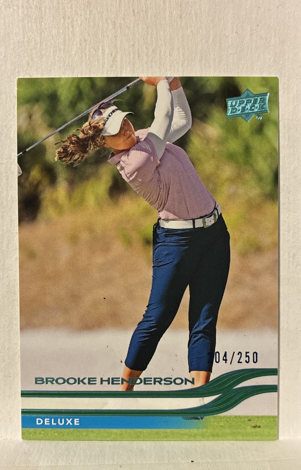 2026 Upper Deck - Brooke Henderson #33 Deluxe /250