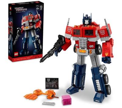 LEGO Icons Optimus Prime 10302 Transformers 2 in 1 Building Set NEW