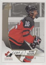 2019 Upper Deck Team Canada Juniors Midnight /50 Ryan Suzuki #70 0c3