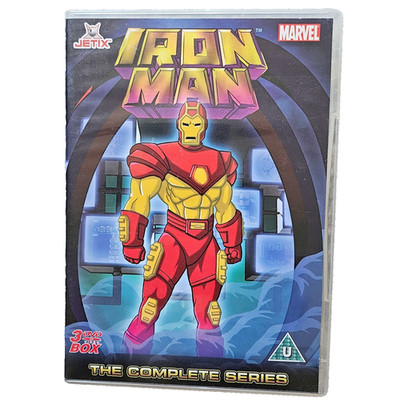 Iron Man - The Complete Series DVD 2008, 3-Disc Set, Box Set Jetix region 2 PAL
