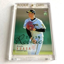 BBM 2019 HanShin Atsuki Yuasa Rookie Parallel /50 Baseball Card