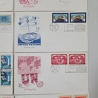 16(x) - 50s-70s United Nations 1st Day of Issue Envelopes w Stamps Lot! 👀🔥🇺🇸 — photo 5