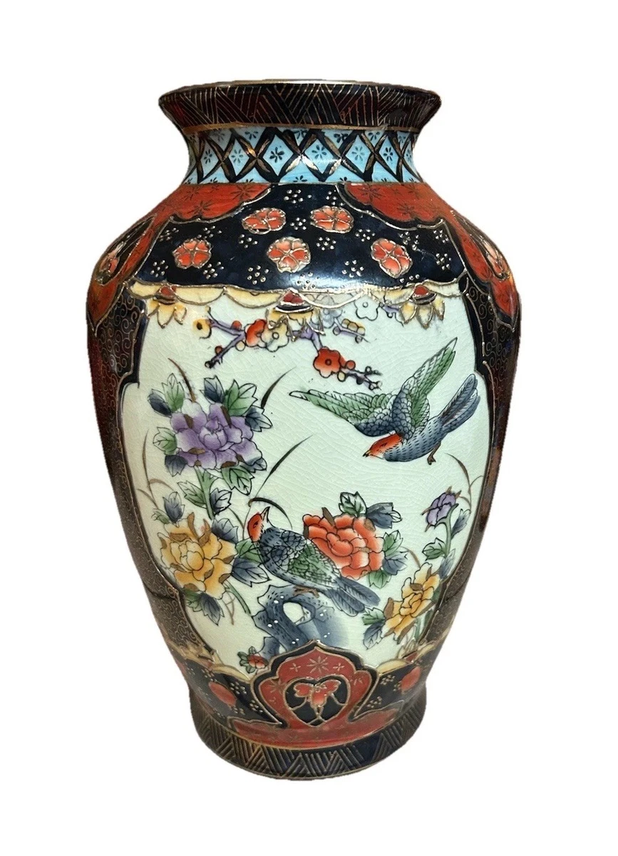 Japan Bird Vase Indiana Antique Japanese Vases for sale | eBay