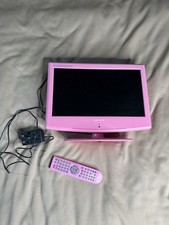 Clarity 16 Inch LCD TV DVD Combo Pink CTVL16W19HDVDFP For Spares And Repair