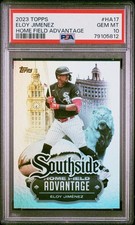 Eloy Jimenez Topps 2023 Series 1 Home Field Advantage #HA-17 White Sox PSA 10