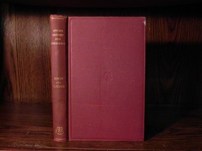 1941 Applied Anatomy and Kinesiology - Lea & Febiger - Vintage Book w/ Illustrs