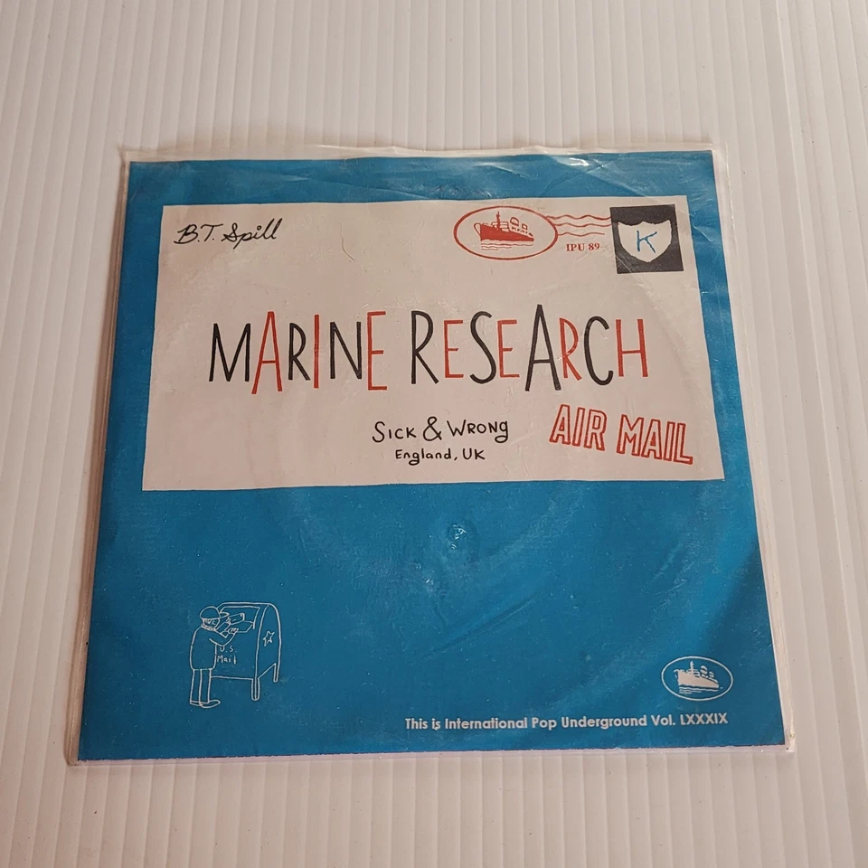 Built to Spill By The Way Marine Research Sick Wrong 7" 45 1999 VINYL Vol LXXXIX - Image 2 of 4
