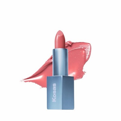 KOSAS Weightless Lip Color Nourishing Satin Lipstick - Beach House Pink - BNIB
