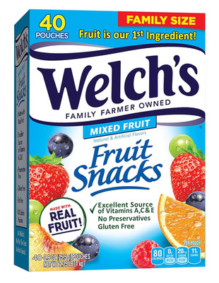 Mixed Fruit, 0.9 Oz, 40 Ct