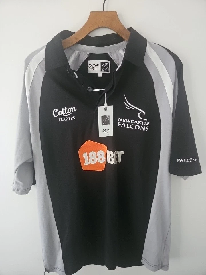Newcastle Falcons 2004 2005 Men's Medium Away Jersey Rugby