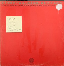 Streetwalkers Red Card Vinyl Record LP EX/G+ 9102010 1976