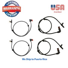 4 Abs Wheel Speed Sensor Front Rear Right Left Fit Mercedes Glk350 Glk250 13-15 4 Abs Wheel Speed Sensor Front Rear Right Left Fit Mercedes Glk350 Glk250 13-15