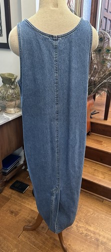 Vestido Jersey Carolina Blues Damas Denim 100% Algodón M - Imagen 6 de 7