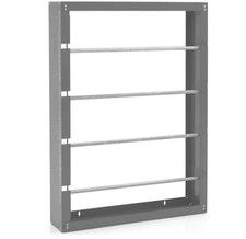 Durham Manufacturing 368-95 Wire Spool Rack with 4 Rods - Grey, 26x37x6"