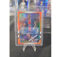 Topps Chrome X Steve Aoki UEFA CL Danilo Pereira Orange Auto /25 PSG