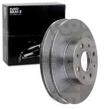 2X EUROBRAKE BREMSSCHEIBEN 251mm VOLL HINTEN PASSEND FÜR ALFA ROMEO MITO |