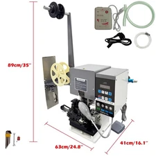 220V 1PH Automatic Cable Wire Stripping and Terminal Crimping Machine 0.3~0.4Mpa