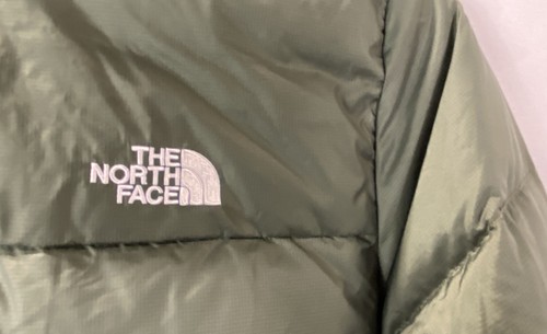 The North Face Womens Green Puffer Jacket Size Medium - Picture 9 of 9
