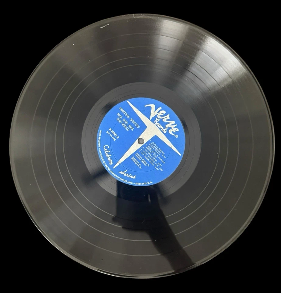 Jonathan Winters Mad World LP Vinyl Record Album Comedy - Image 3 of 4