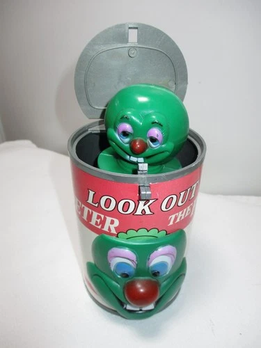 VINTAGE MARX HARD PLASTIC MAGIC MARXIE LOOK OUT PETER THE PEA JACK IN THE BOX