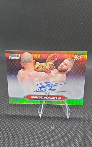 2025 Topps Stadium Club UFC - Chrome Autographs Jiri Prochazka #CAS-JPR (AU)