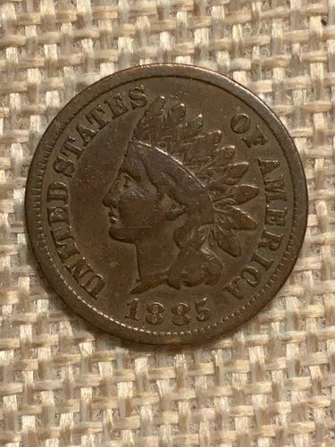 1885 Indian Head Cent Fine