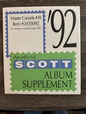 SCOTT - Canada   - #18 ALBUM SUPPLEMENT