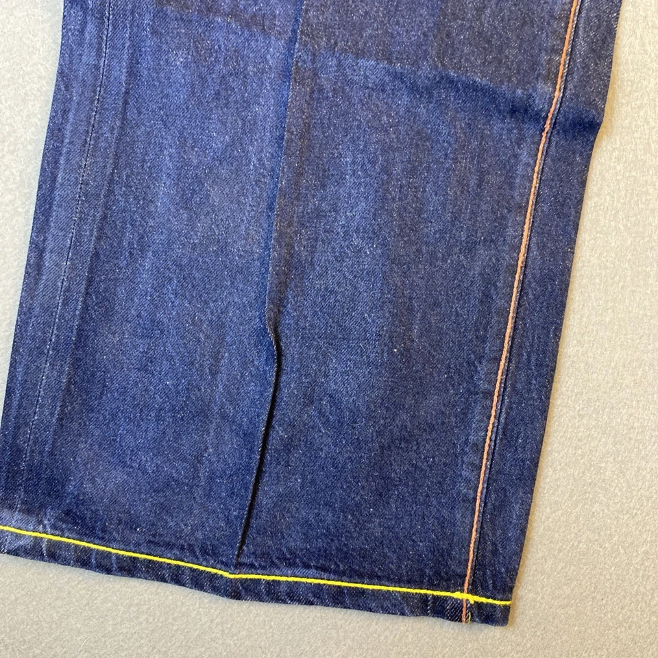 Redline Selvedge Men's Jeans 40 x 34 Japanese Denim The Year Of Pig Dark Wash - Image 2 of 4