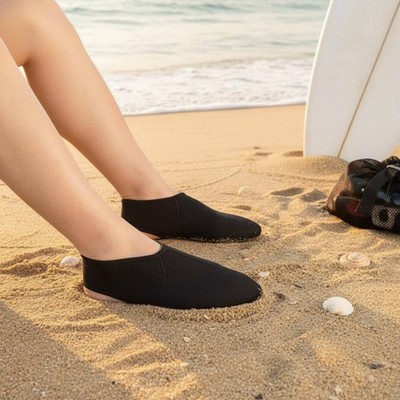 Tauchsocke mit Flossen Rutschfest Flossensocke Abriebfest für Surfen