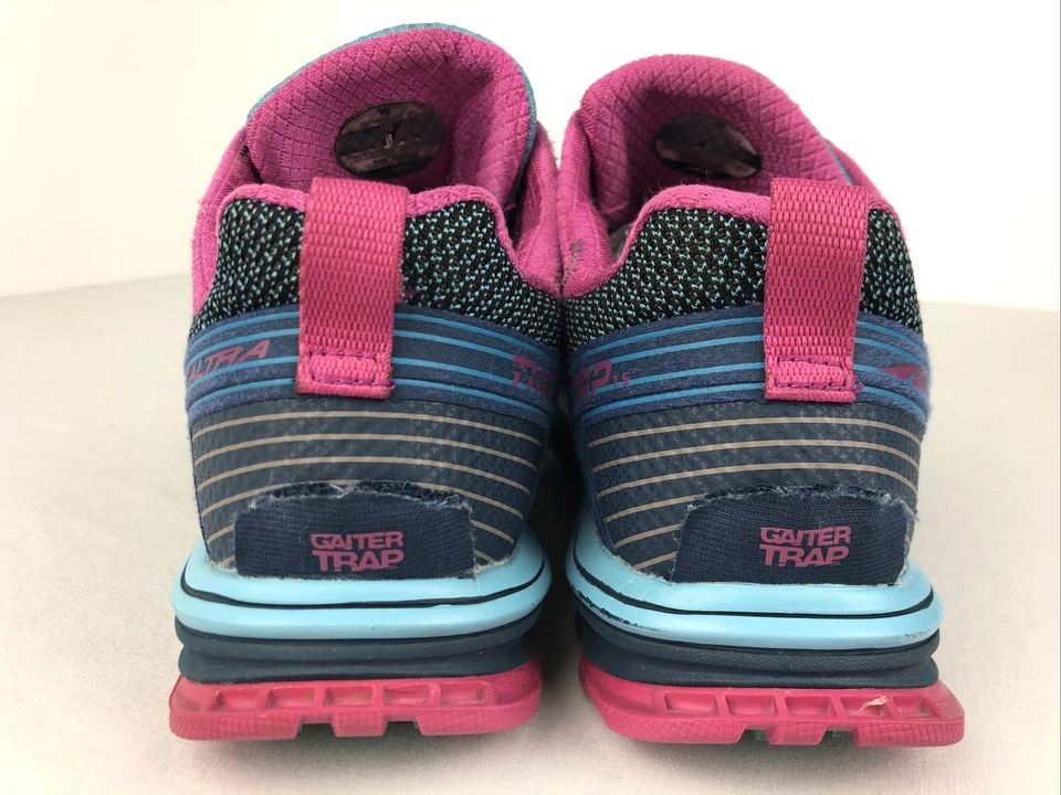 Altra Timp 1.5 Women’s Size 8 Running Shoes Sneakers Blue Pink Trail Gym Cross - Image 4 of 4
