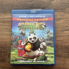 Kung Fu Panda 3 - Awesome Edition with Bonus DVD - Blu Ray + DVD + Digital H...