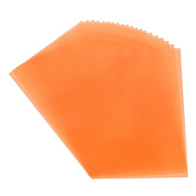 50 Blatt Orange Transparent 11.7'' x 8.2'' Druckbares Vellum Papier