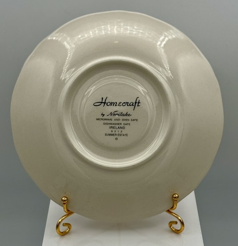 Homecraft Summer Estate Noritake Tea Cup Saucer China Discontinued Set - Picture 5 of 5