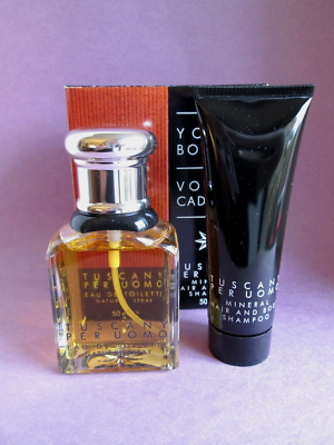 Tuscany Per Uomo Set Aramis Eau de Toilette Spray & Hair Body