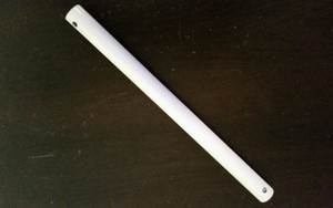 Ceiling Fan Downrod 12 Inch Down Rod Appliance White Non Threaded