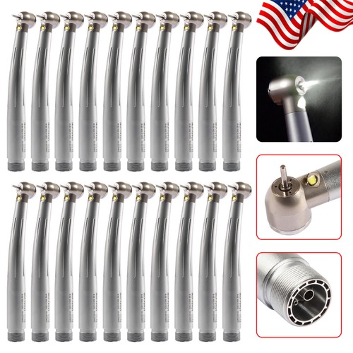 NSK Style Dental Fiber Optic LED E-generator/ High Speed Handpiece 2/4 Hole 1-20 - Picture 78 of 89