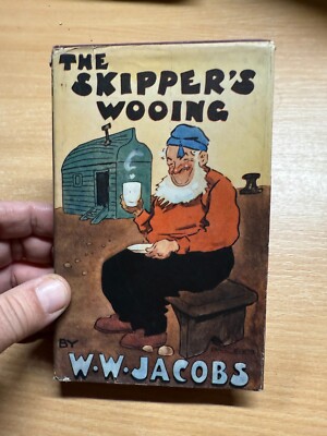 c1920s ''THE SKIPPER'S WOOING'' W JACOBS READERS LIBRARY FICTION HB BOOK (P2)