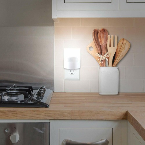 Enbrighten LED Motion Sensor Night Light For Any Room, Plug-in, 40 Lumens, White - Picture 7 of 12