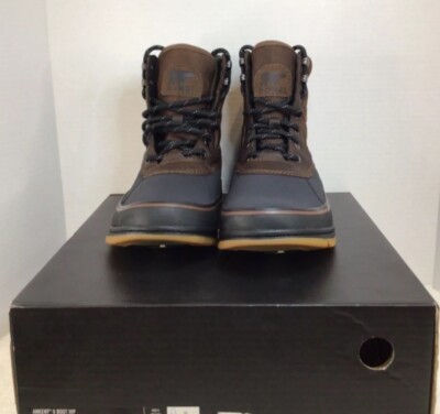 Sorel Men's Ankeny II Boot WP in 256 Tobacco Black Various Sizes To Choose  From