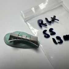 Rolex one 19mm rare endlink 55 for 6251H bracelet