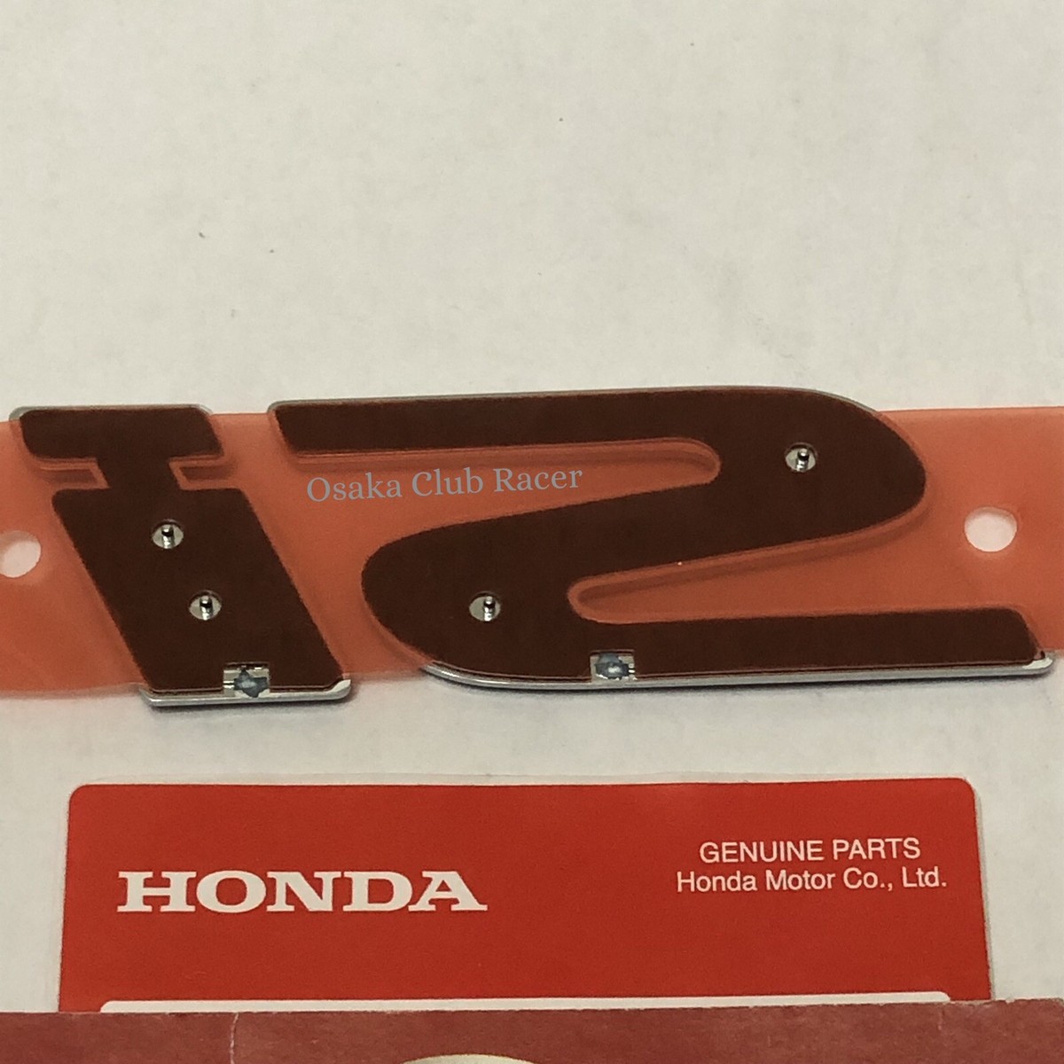 記念プレート Honda OEM 14-15 Civic Grille Grill-emblem Badge Nameplate