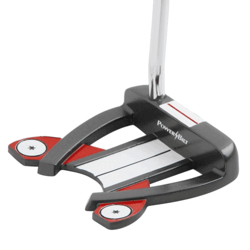POWERBILT TPS X-TYPE GOLF PUTTERS / MENS RIGHT HAND +OVERSIZED PUTTER GRIP - Picture 5 of 5