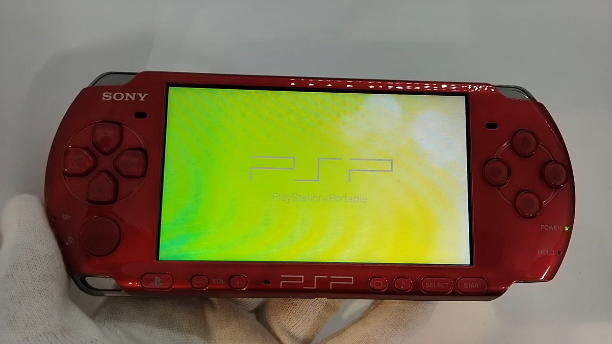 Radiant Red Sony PSP 3000 System [TESTED] Playstation