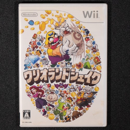*no manual* JAPANESE Wario Land Shake (Wii, 2008) NTSC-J REGION LOCKED - 第 1/2 張圖片